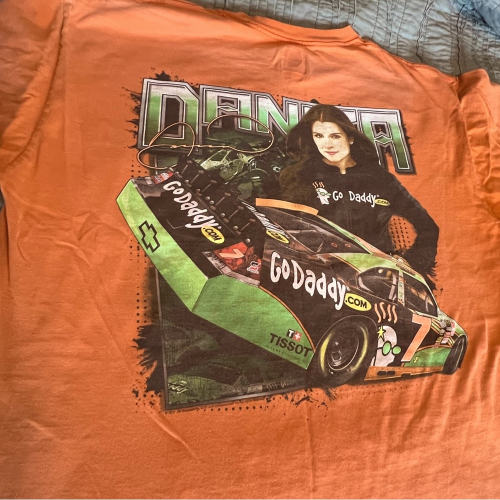 NASCAR Danica Patrick 7 Go Daddy shirt sz Xl